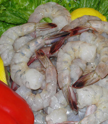 Fresh Shrimp and Shellfish