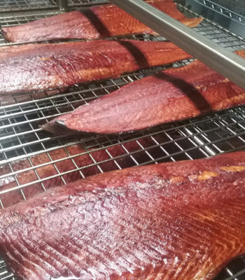 smoked salmon