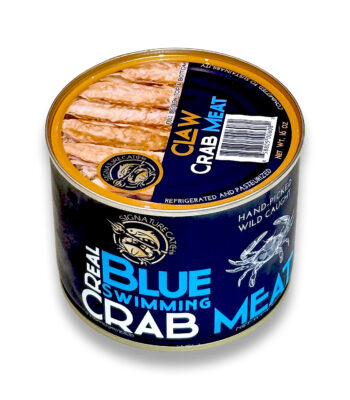 1 lb. Pasteurized Ble Crab Claw Meat