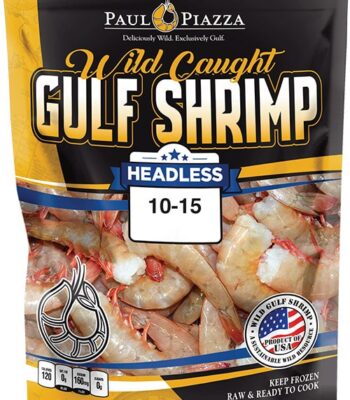 10/15 ct Gulf Shrimp Shell On