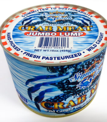 1 lb. Pasteurized Jumbo Lump Blue Crab Meat