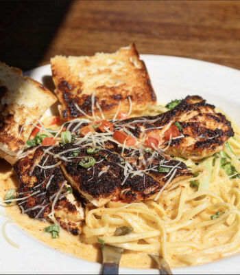 Blackened Chicken Alfredo