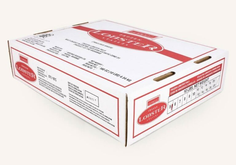 10 lb. 7/8 oz. Warm Water Caribbean Lobster Tails Absolutely Fresh